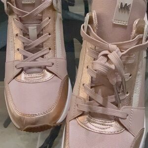 Michael Kors Women's Rose Gold Sneakers